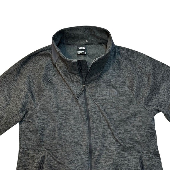The North Face Women's Gray Fleece Full Zip Jacket‎ Size L Casual - Picture 3 of 5